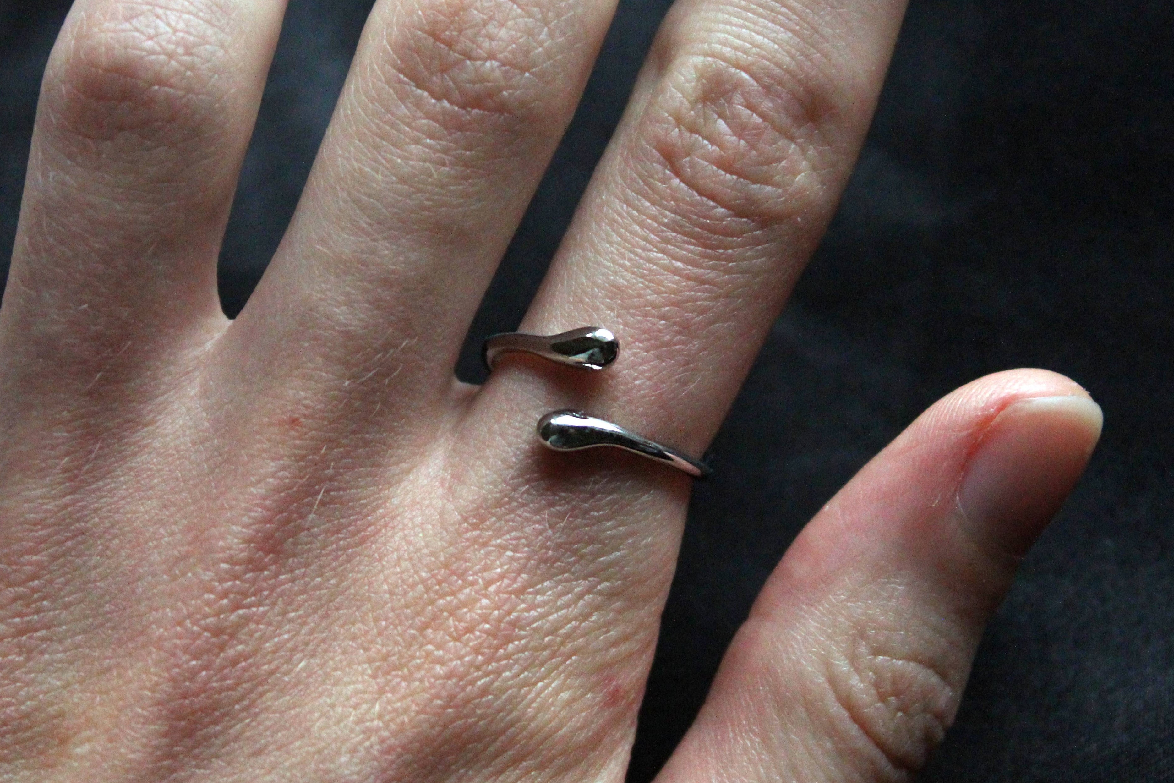 Water Drop Ring | Stainless Steel Waterproof