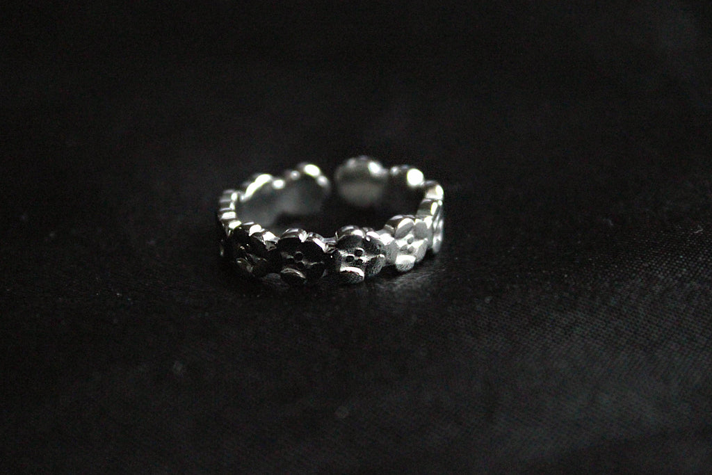 Daisy Flower Ring | Stainless Steel Waterproof