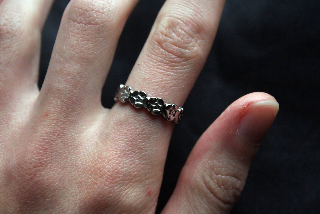 Daisy Flower Ring | Stainless Steel Waterproof