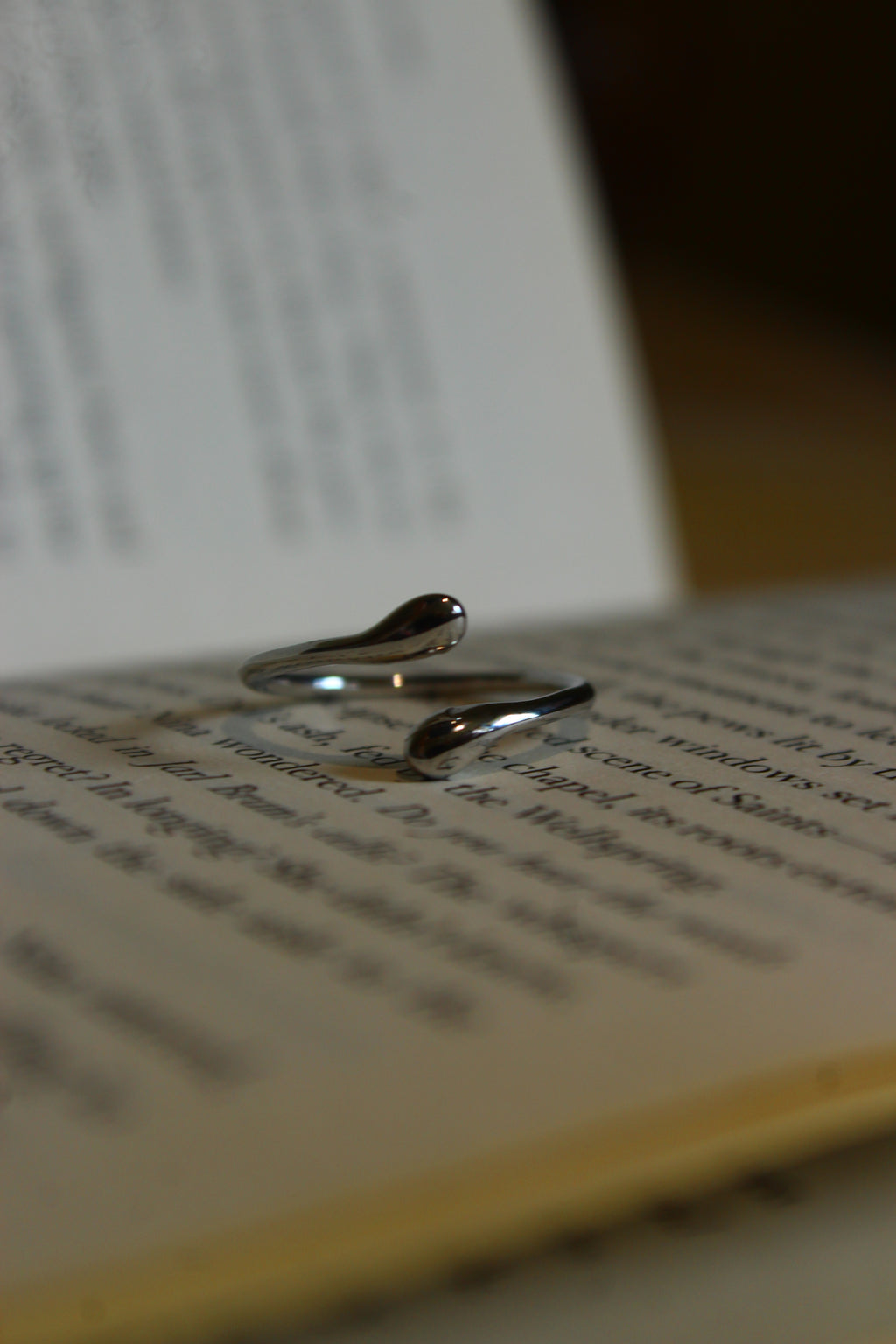 Water Drop Ring | Stainless Steel Waterproof