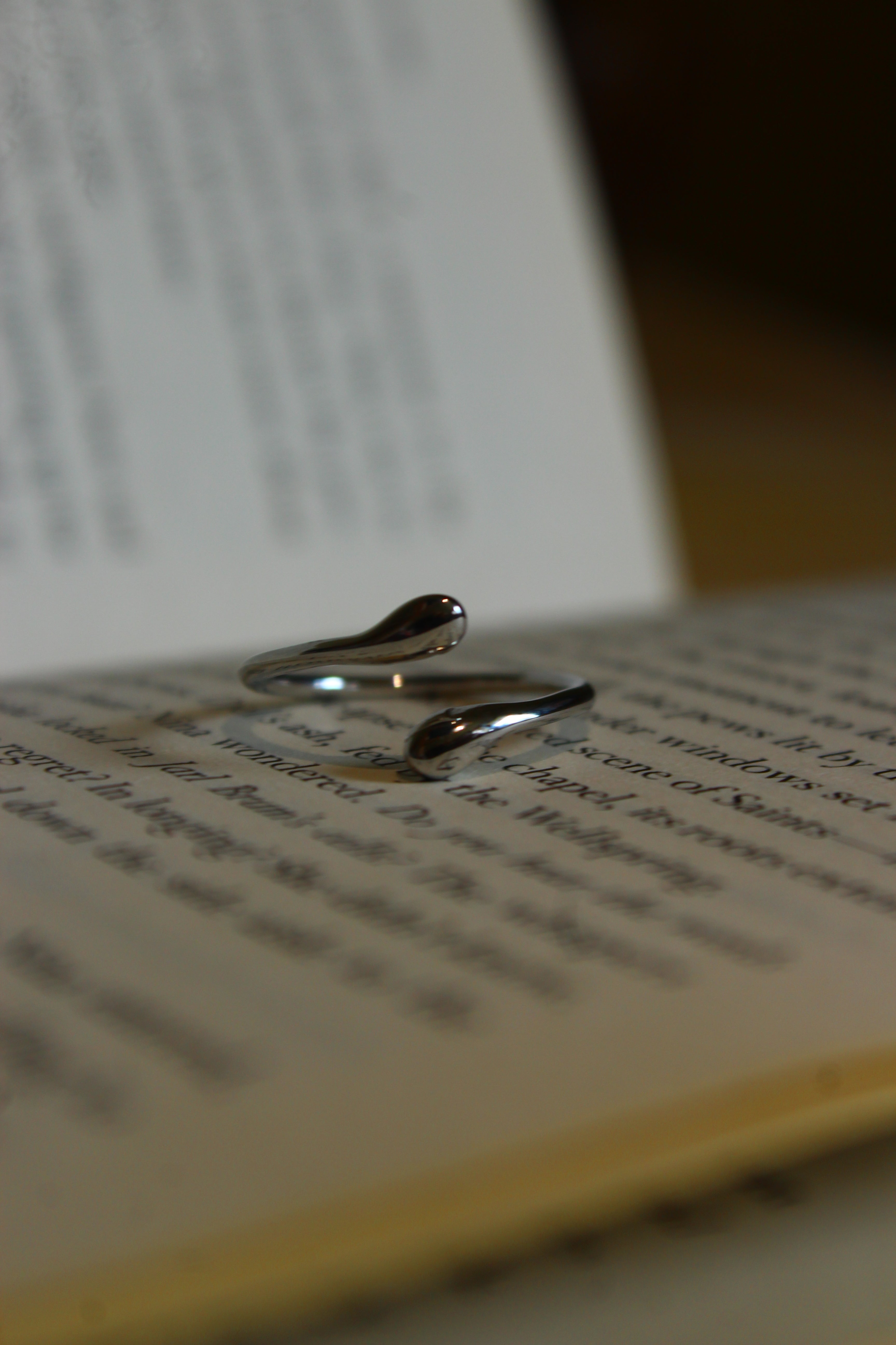 Water Drop Ring | Stainless Steel Waterproof