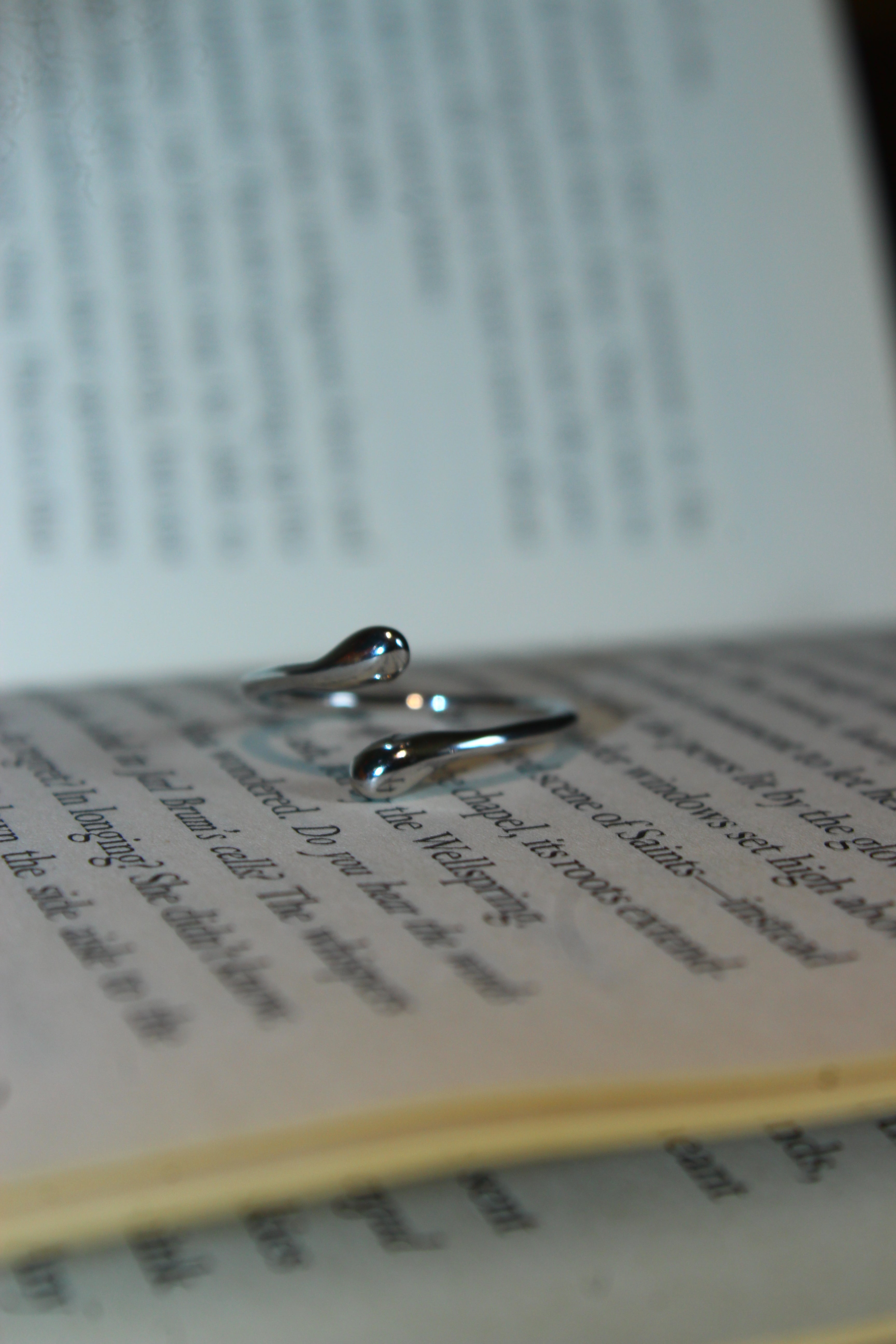 Water Drop Ring | Stainless Steel Waterproof