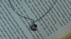 Silver Gold Donut Necklace | Waterproof Stainless Steel